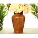 Handmade oak wood vase for sale